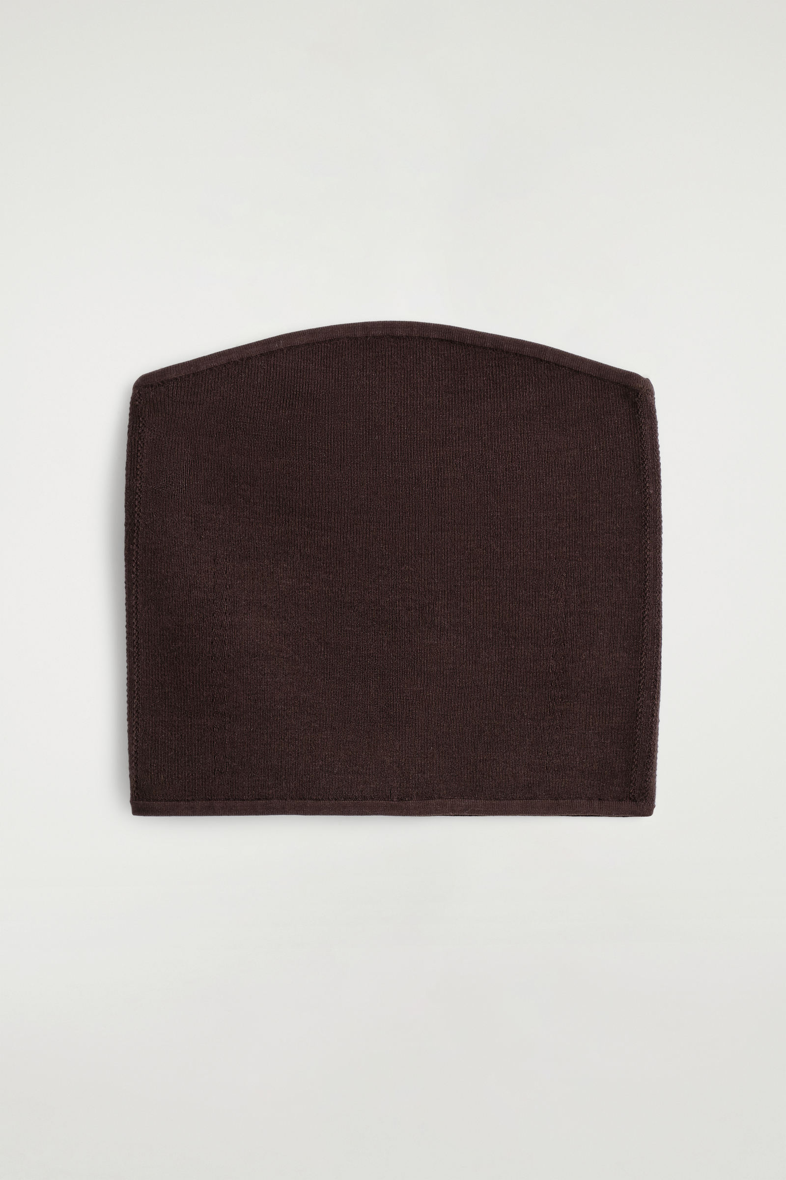 リブ編みシルクブレンド バンドゥ